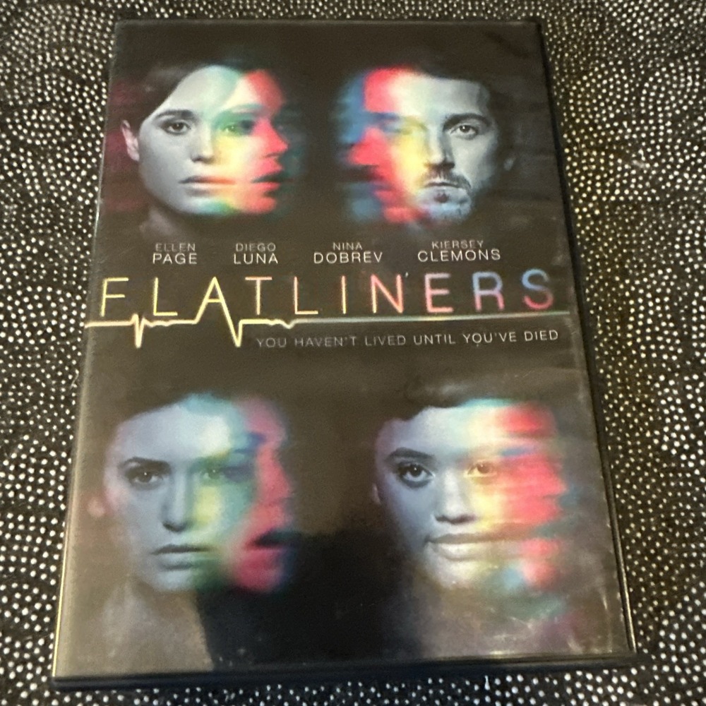 BRAND NEW Flatliners (DVD, 2017) Ellen Page, Diego Luna